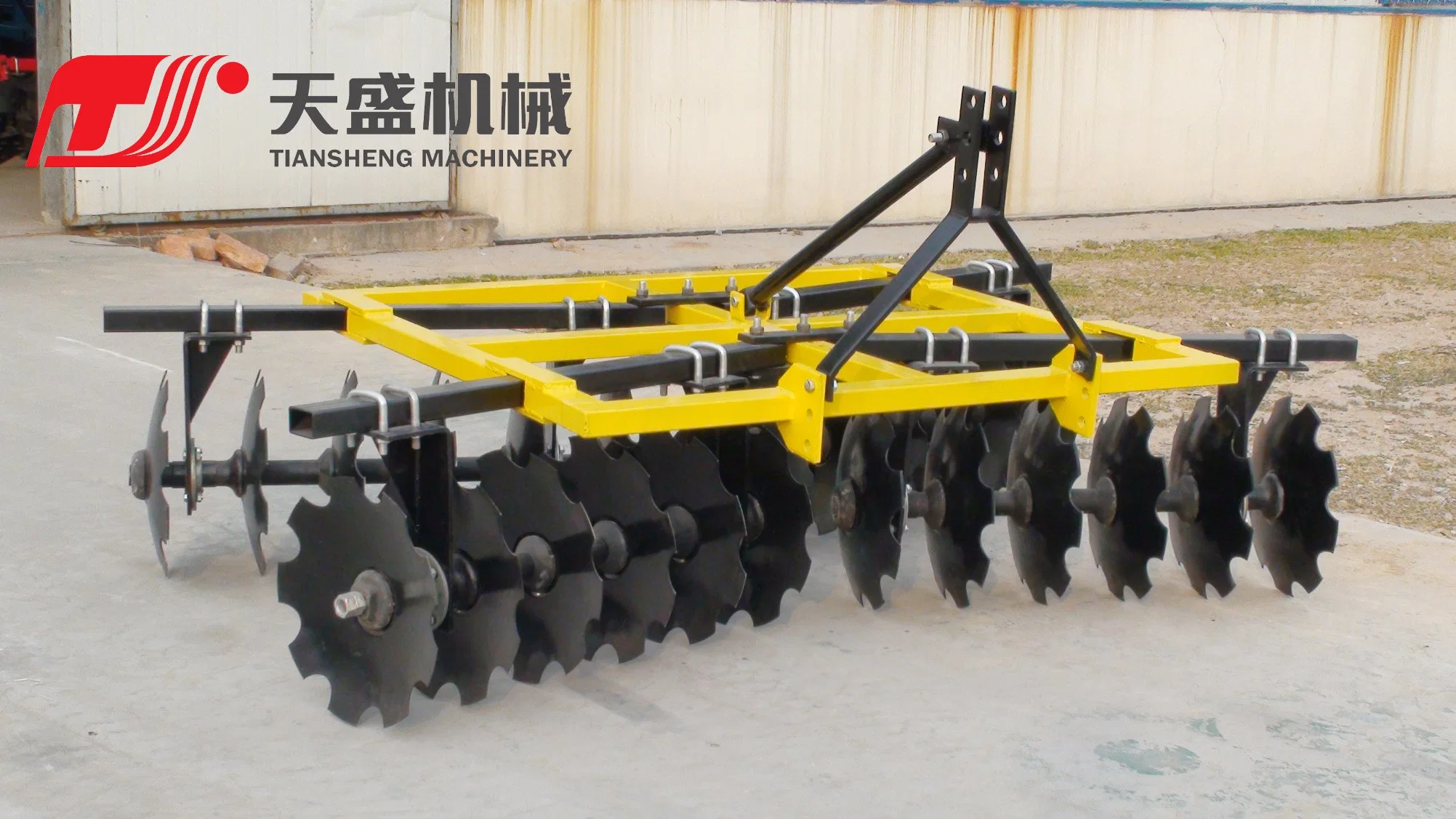 New Agricultural Machinery 24blades Symmetrical/Opposed Light Duty Disc Harrow