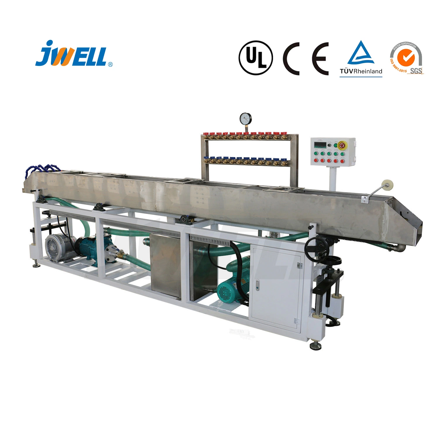 Jwell Plastic Window Door Seal Strip Equipment with Special Designed Single Screw