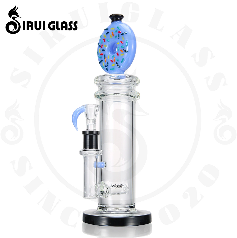 Sirui China Wholesale/Supplier Heady Glass Water Pipe Inline Head Perc Smoking for Smoking Water Glass Pipe Hookah Glass Water Pipe