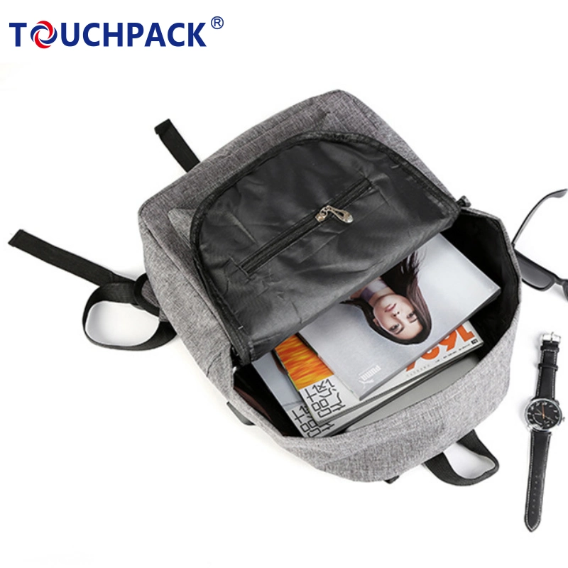 Casual Style USB Charger Laptop Bag with USB Portable School Backpacks