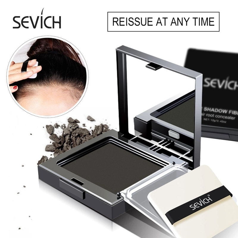 Sevich Black Color Dark Brown Color Instant Root Concealer for Hair