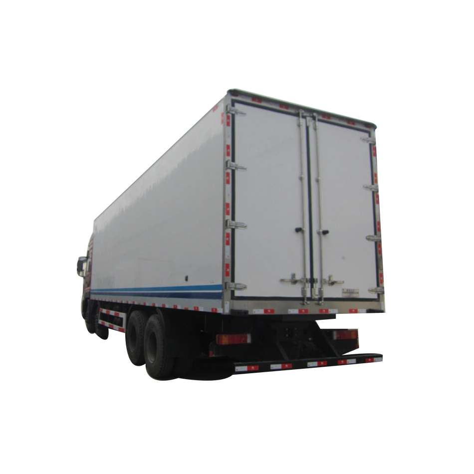 High quality/High cost performance  XPS/ PU Insulation Frozen Vegetable Meat Transport Truck Refrigerated Body