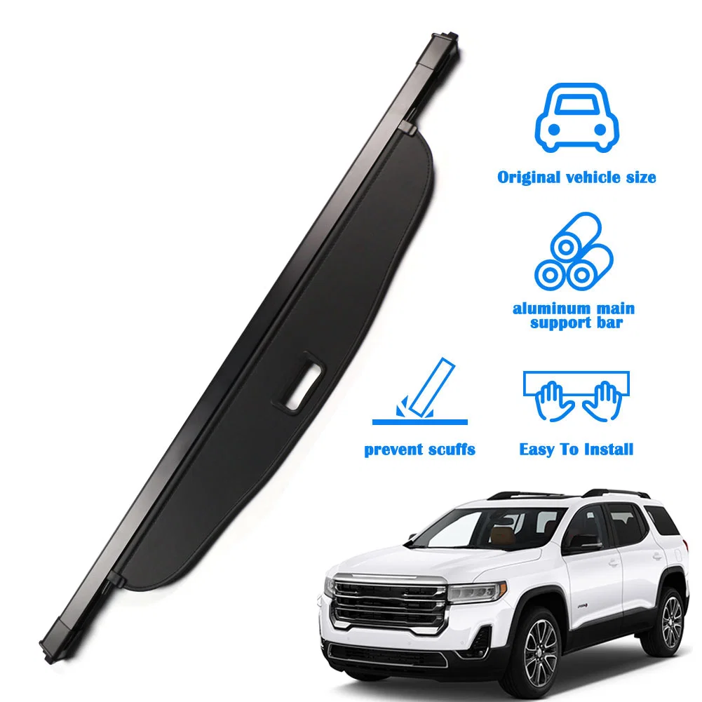 OEM ODM Car Trunk Shield Car Luggage Compartment Cover Luggage Cover Roller for Gmc Acadia 2017-2022 Car Accessories