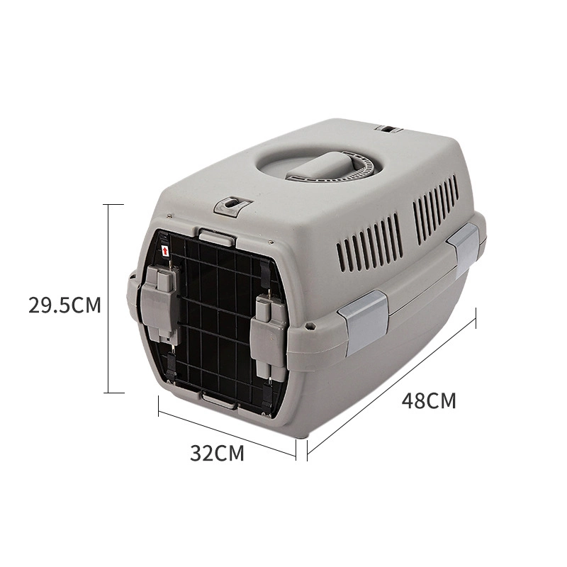 PET Carrier Box Kunststoff Airline Haustier Carrier Box Safe und Komfortable Pet Carry Box