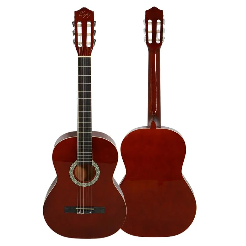 Китайский завод OEM дешевые цены на гитаре классические музыкальные инструменты 39дюйма Basswood классическая гитара