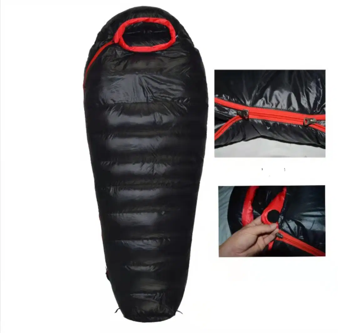 Outdoor Adult Super Light Mummy Down Camping Extra Thick Warm Eiderdown Sleeping Bag