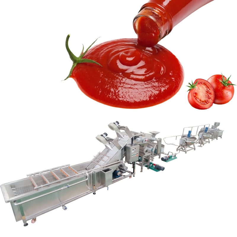 Tomato Pulp Machine Sauce Machine for Sale Tomato Sauce Manufacturing Plant Cost