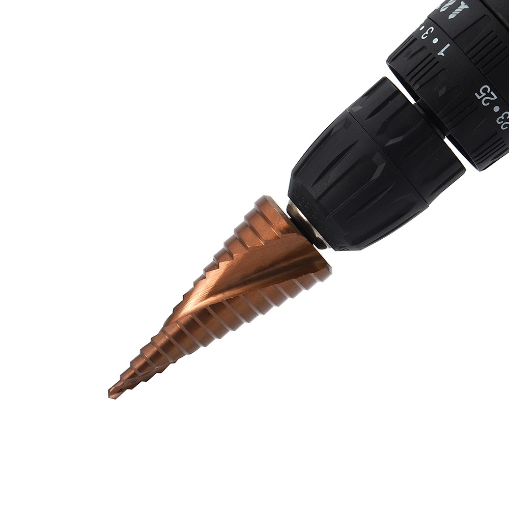 M35 Cobalt Spiral Fluted Step Drill Bit