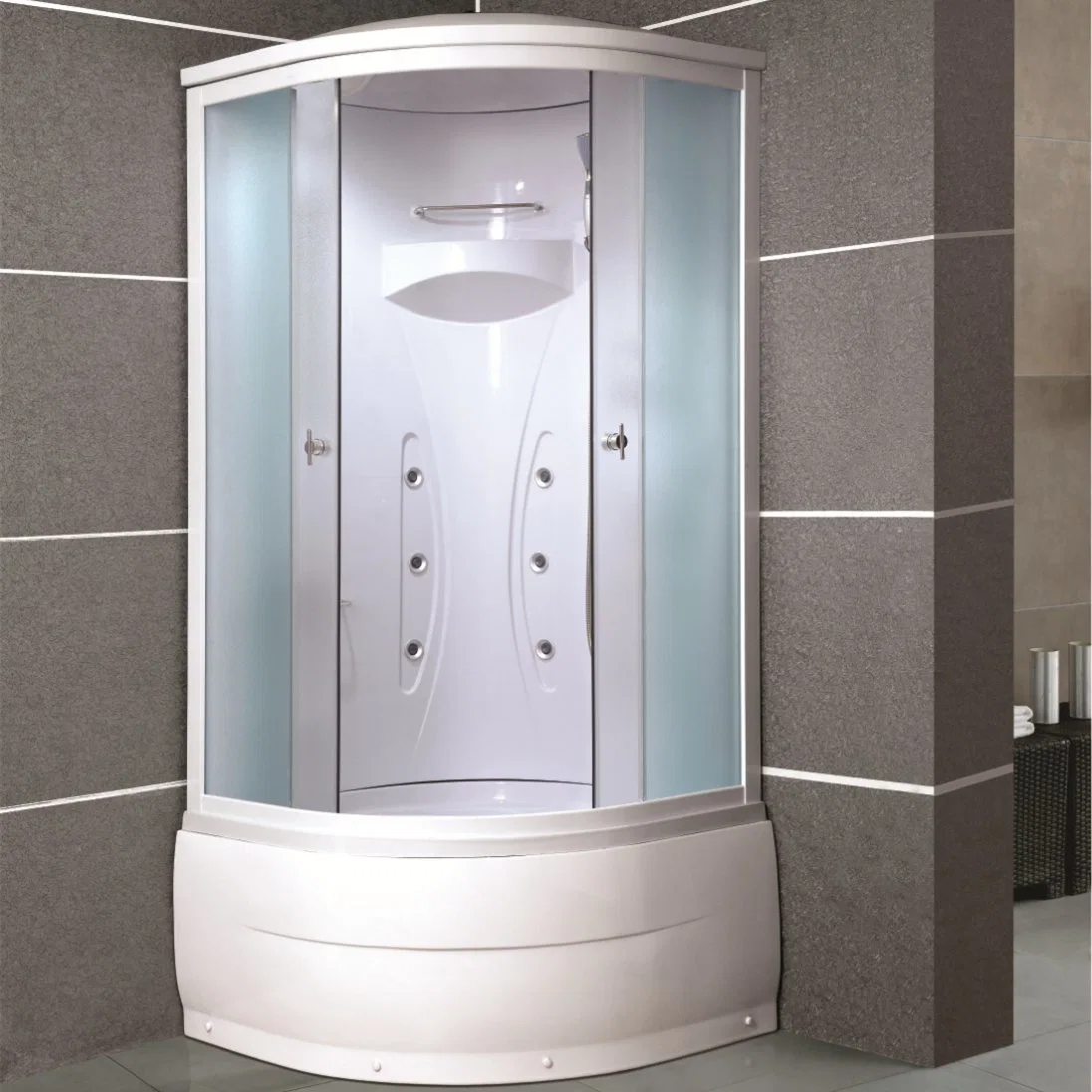 High Quality Multifunctional Tempered Glass Sliding Luxury Steam Shower Room