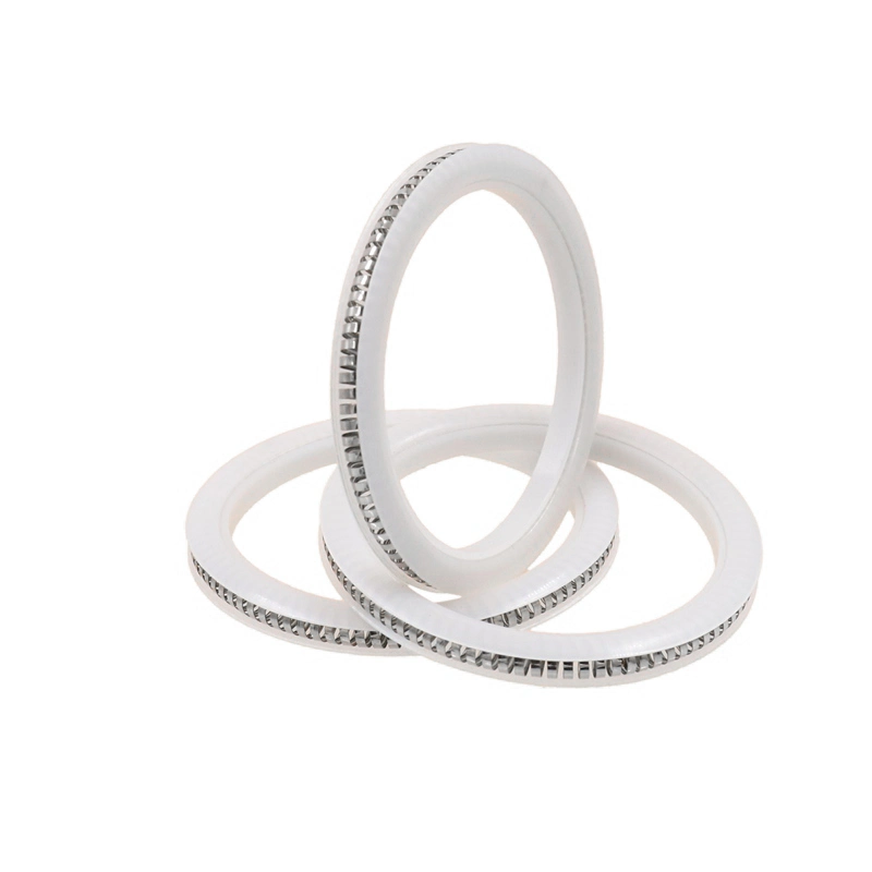 Virgin PTFE Outside Face Seals Spring Energized Seals for Valve