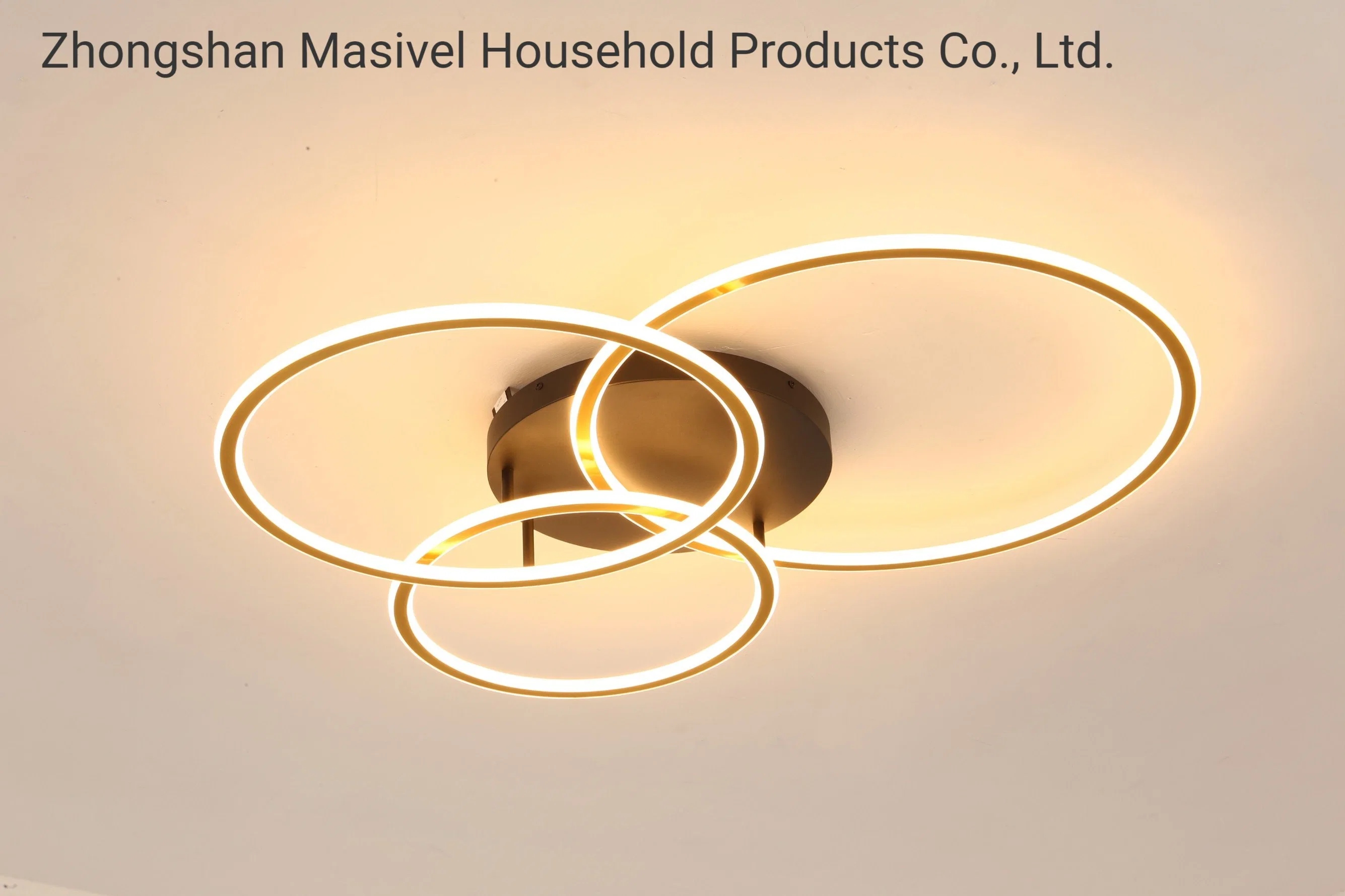 Masivel Factory CE SAA Certificated 3-Ring Type LED Ceiling Light 100W