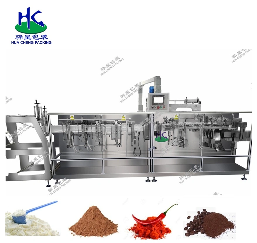 Horizontal Doypack Pouch Nuts Snacks Food Zipper Function Bags Packaging Machine Higt Speed