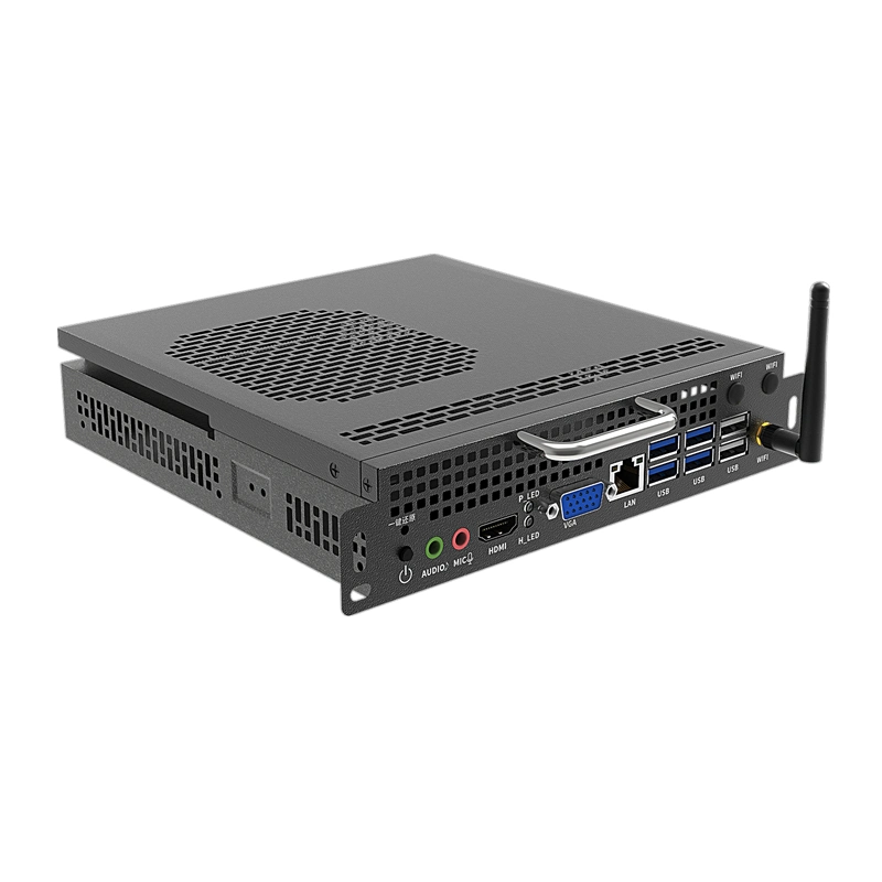 OPS ordinateur I3 I5 I7 CPU 3 haut de gamme à la 10e génération tout en un intégré 4K Mini PC Ordinateur Portable Ops enfichables