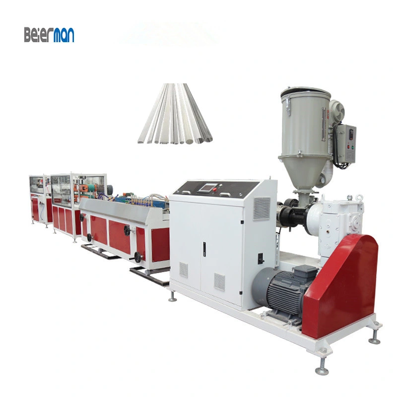 Beierman Design Siemens Motor 2 Colors PC LED Three-Proof Lampshade Pipe Profile Single Screw Co-Extrusion Production Line