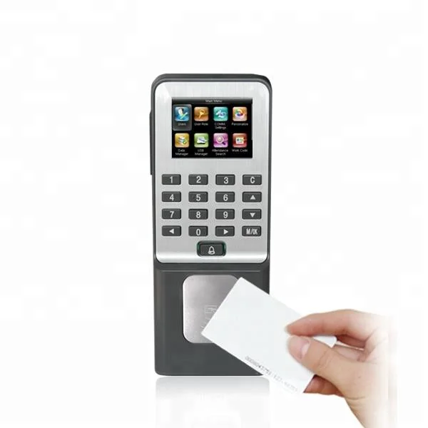 ID/MIFARE/HID RFID Reader Biometric Access Control Support Multi Languages