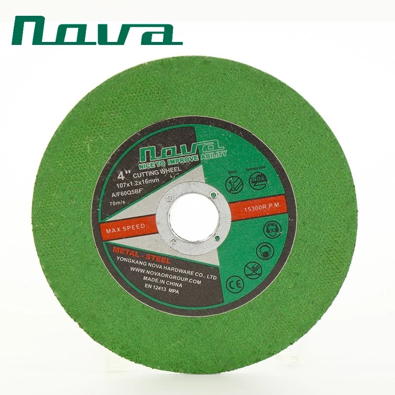 Green Color Grinder Abrasive Pulido Herramienta de Corte Cortar Rueda de Disco