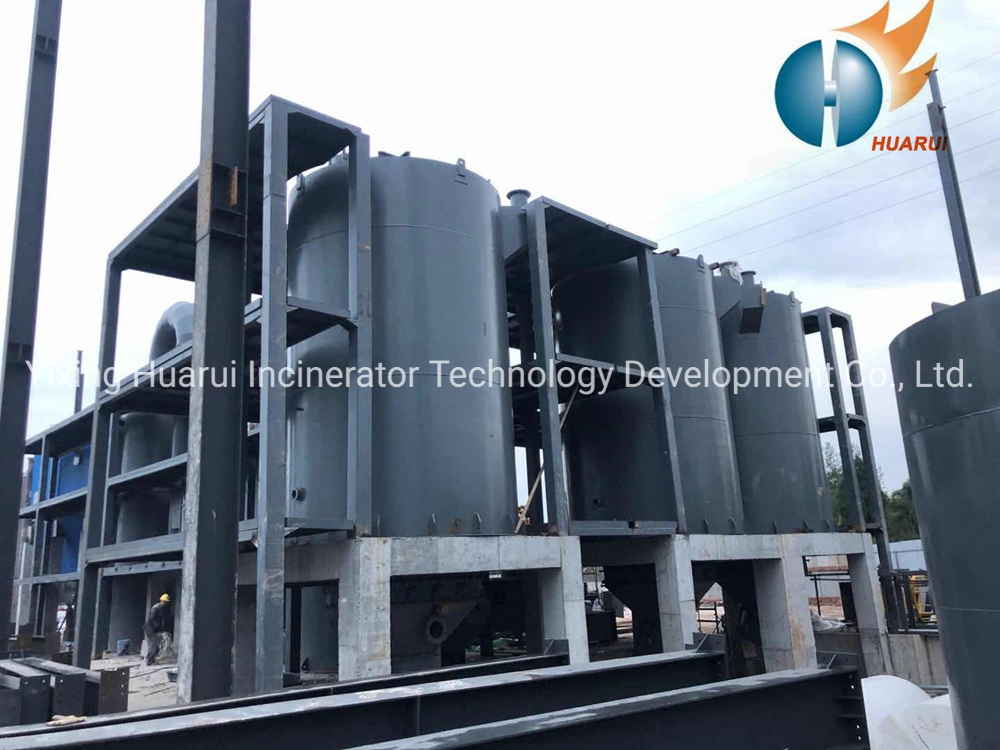 Pharmaceutical Industrial Solid Waste Pyrolyzing Incinerator