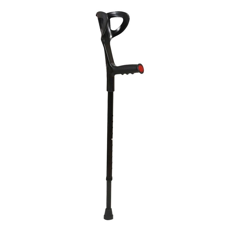 Faltbare Aluminium Krücken Walking Stick Einstellbare Stock für ältere medizinische Walker Lightweigh