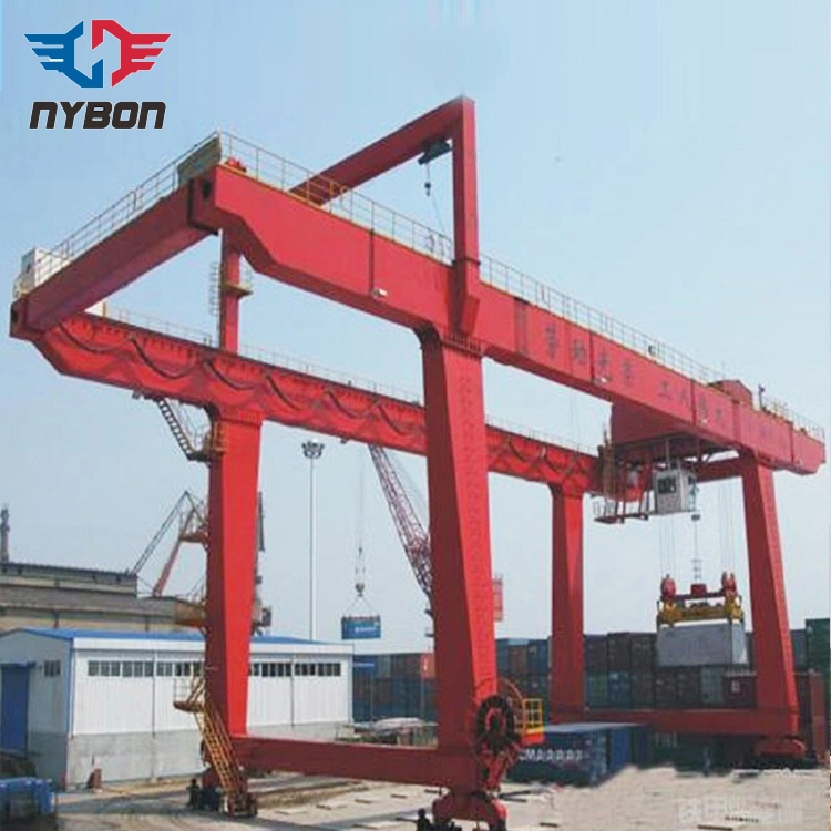 Wharf Double Girder 30 Ton Mobile Container Loading Crane