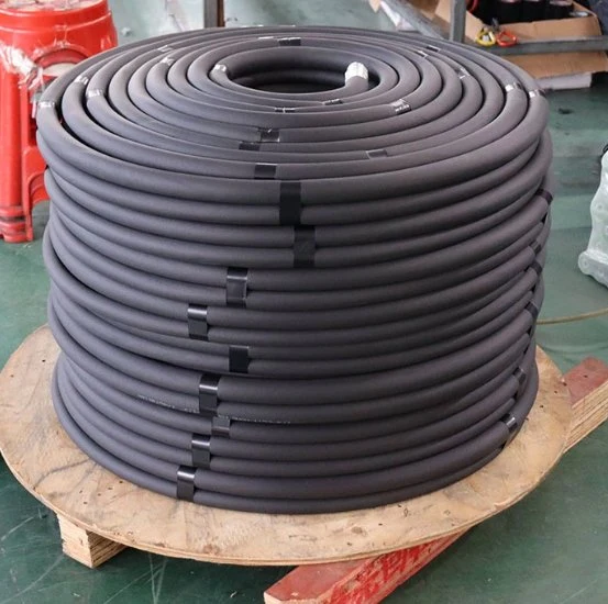 PE/Rubber Insulated Copper Line Set Air Conditioner Copper Pipe