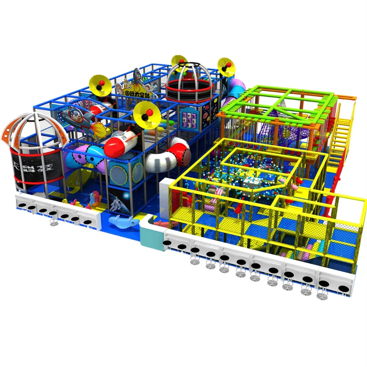 Customized Indoor Children's Playground Net Celebrity Entertainment Equipment