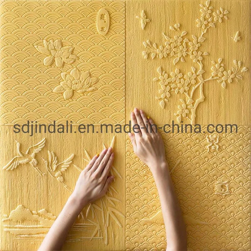 Waterproof 3D Self adhesive Wall Sticker for Bedroom