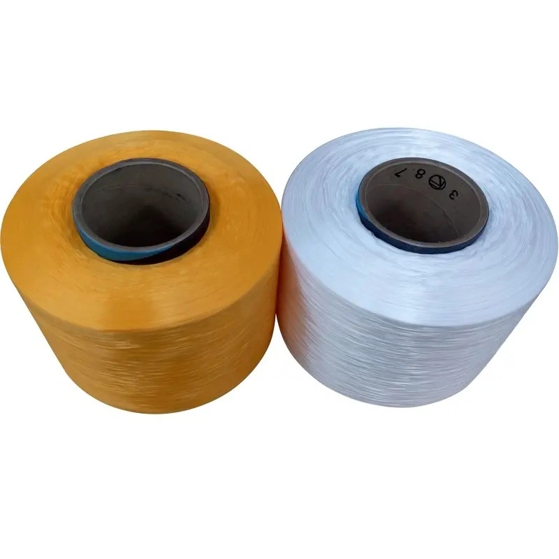 HS Code of Polyester Yarn Stock Lots 49d/48f Ity FDY Yarn 50 Denier 800tpm for Woven Label Ribbon