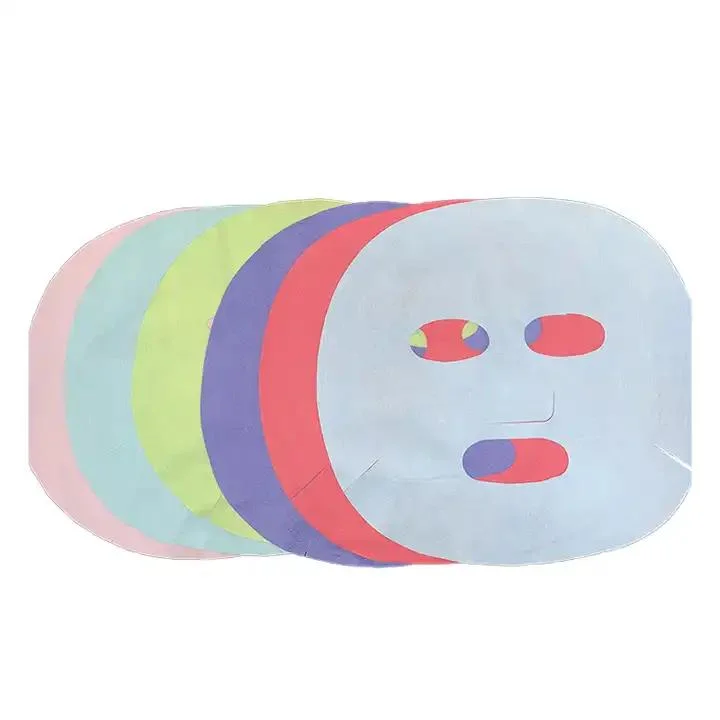 Bunte Folie Multi Layer Sheet Maske wettbewerbsfähige und vernünftige Gesichtsbehandlung Blattpapiermaske