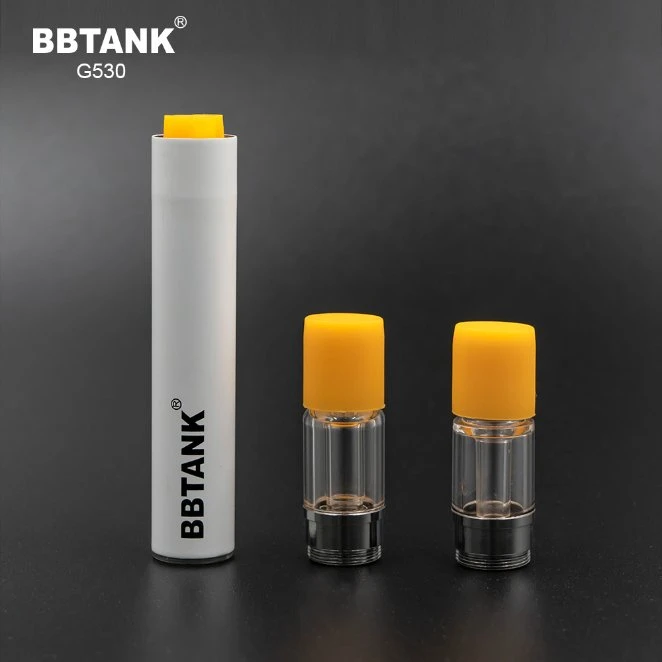 Caneta Vape descartáveis vazio todo o vidro e cigarros Bbtank G530