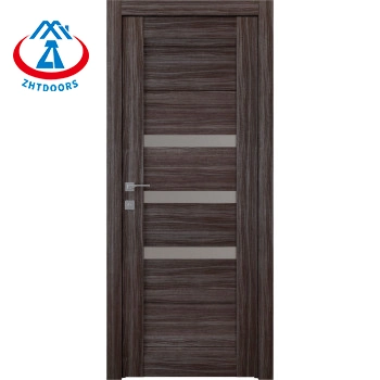 En Certificated Zhtdoors Hotel Apartment Hospital School Good Quality 30 Minutes Fire Rated Wooden Internal Doors Interior