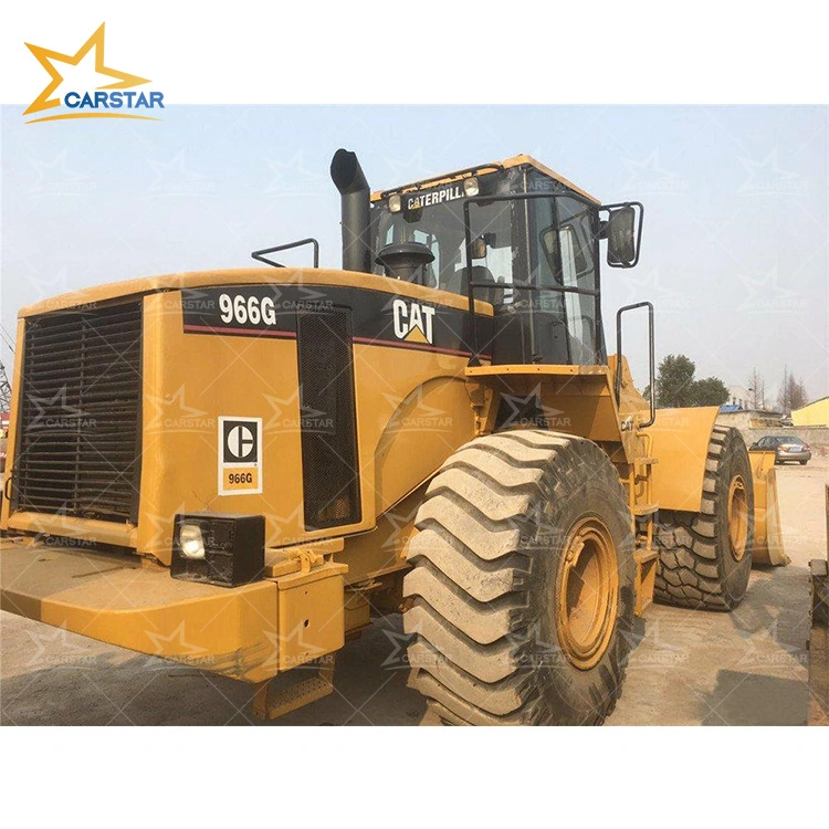 ماكينة التشييد الأصلية ذات الحالة الجيدة للودر بعجل المستخدم من Cat 966e اللودر 938G