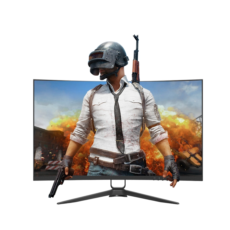 Nuevo monitor de juego curvo 144Hz 165Hz 27 2K 4K Monitores de juegos de hardware y software para computadoras