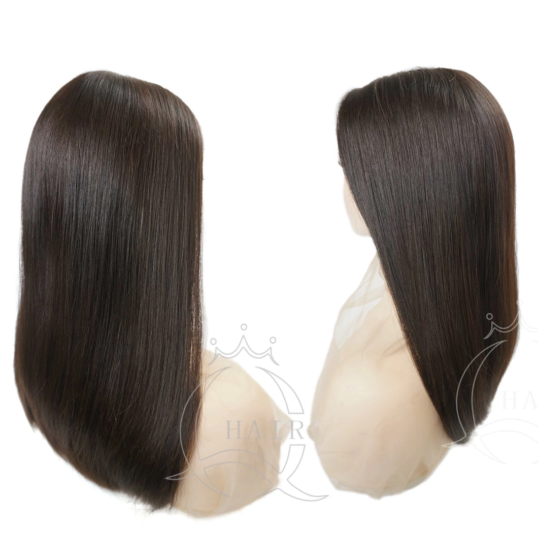 Wholesale Unprossed Human Hair Wigs for Lady Lace Wig Jewish Kosher Wigs Custom Wig for White Women