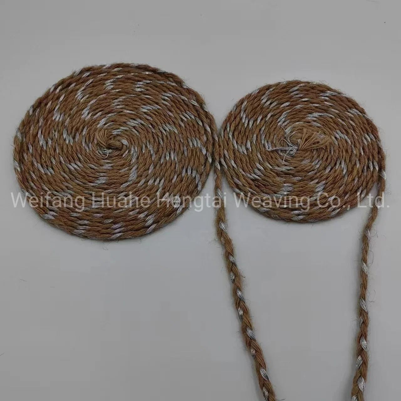 Chinese Factory Direct Selling Silver Silk Jute Rope Retro Manual DIY Knitting