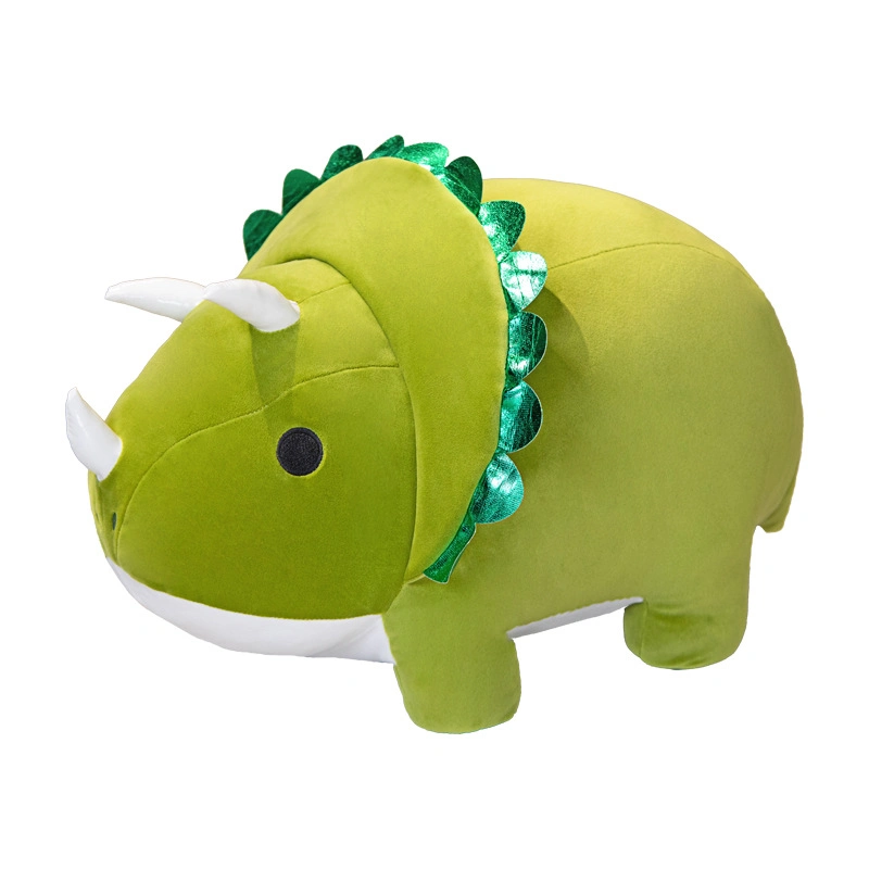 Kawaii Dinosaur Soft Toys Stuffed Animal Custom Plush Home Decoration Sofa Cushion