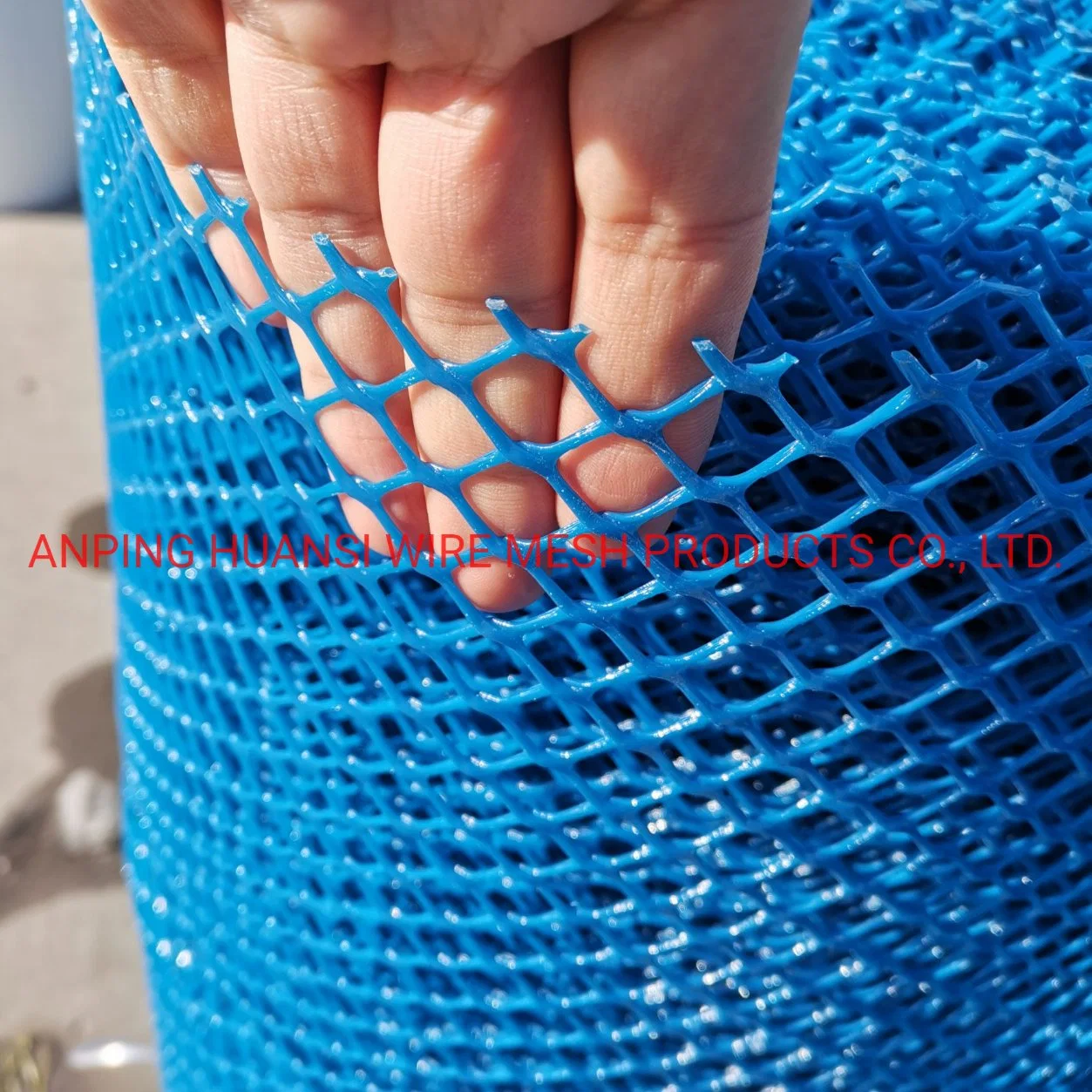 Heavy Duty Square Hole Extruded Plastic Mesh Used as Fence