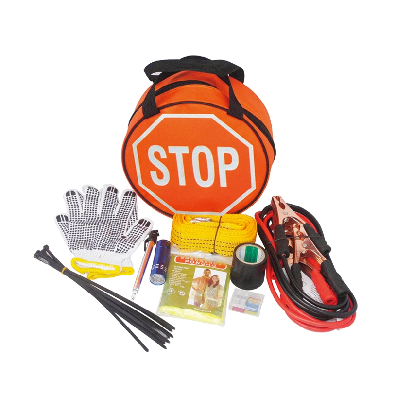 Justin Case Auto Safety Kit Travel Set Emergency Roadside Tools