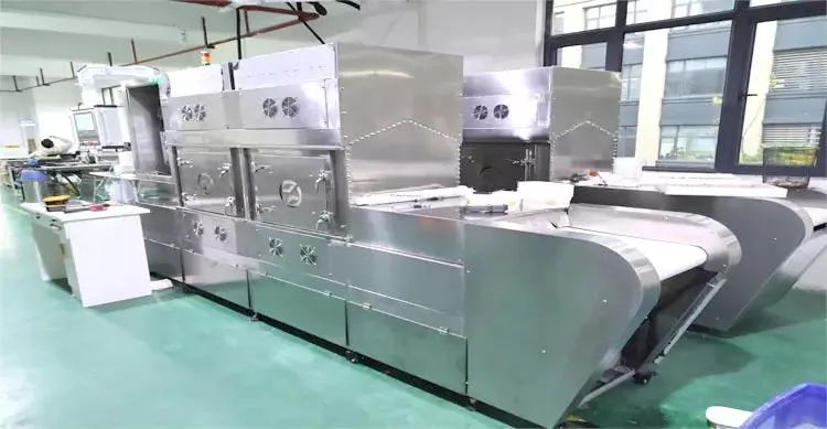 Customized Food Heating Fish Seafood Processing Microwave Drying Machine Equipment