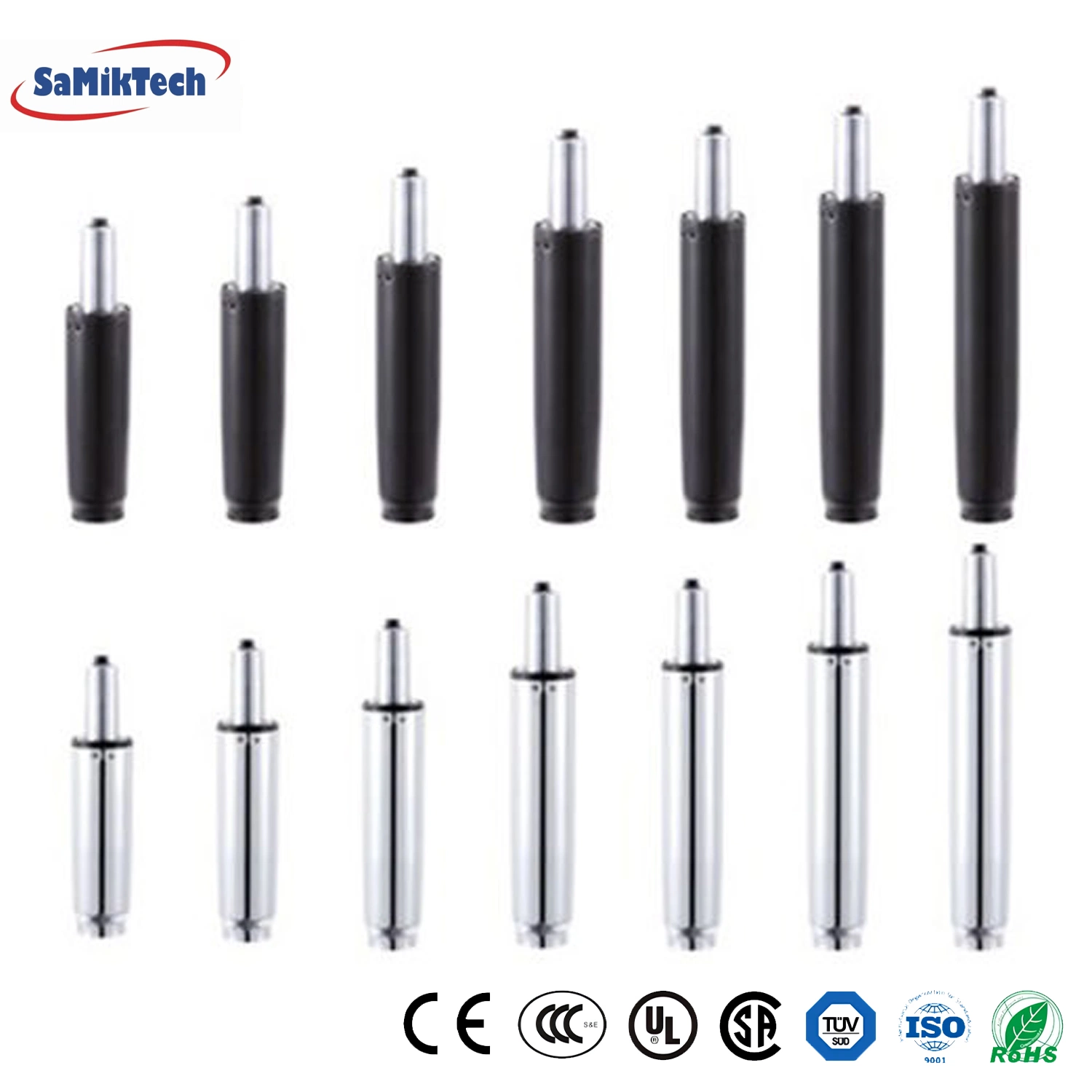 Office Chair Spare Parts Compress Nitrogen Gas Spring for Bar Stool Gas Spring Furniture