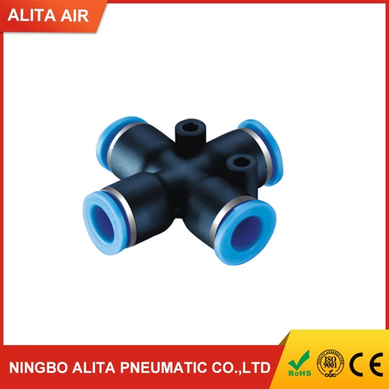Air Splitter Gas Quick Connector One Touch Pneumatic Fittings