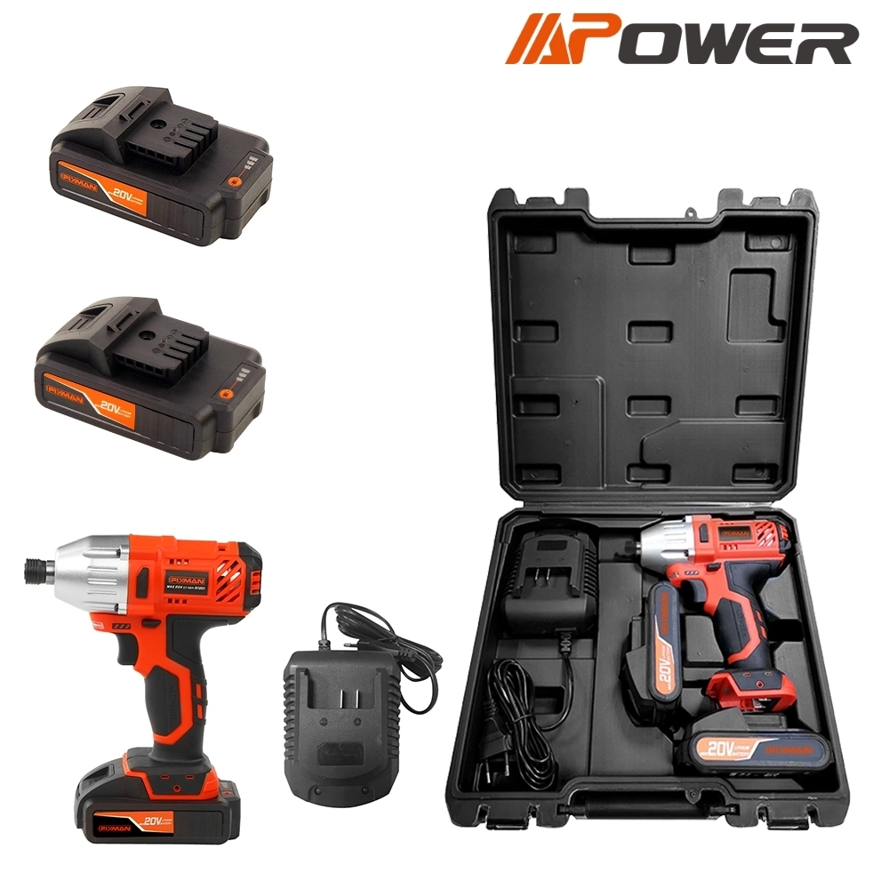 Aprovação CE 20V 330n. M chave de fendas sem fio sem escovas Power Tool com bateria de lítio melhorada