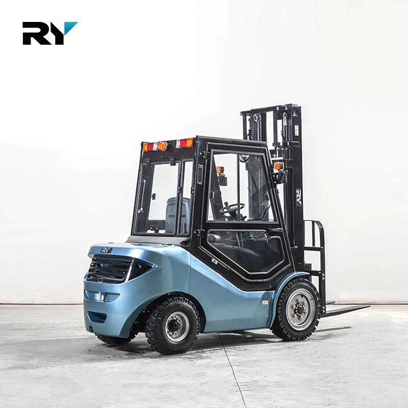 Royal Fast Delivery 3.5 Ton 5 Ton 10 Ton LPG Gas Fork Lift Truck Diesel Rough Terrain Electric Forklift with Nissan Engine