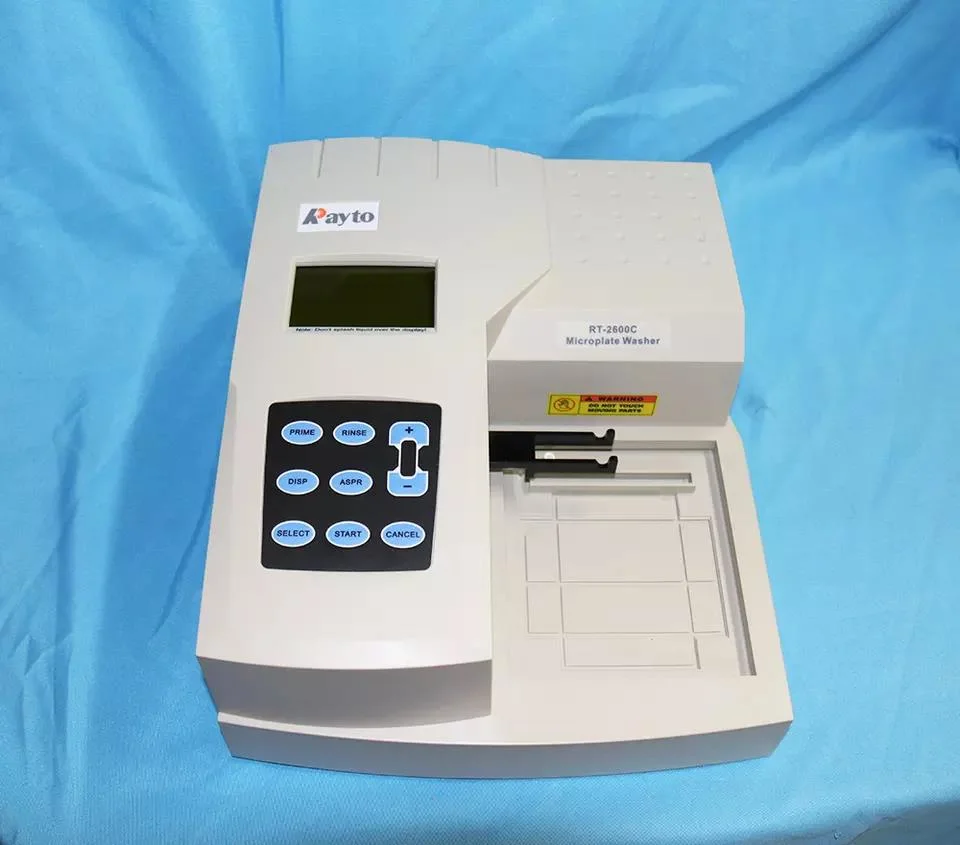 Elisa Equipment Lab Rayto Microplate Washer (RT-2600C)