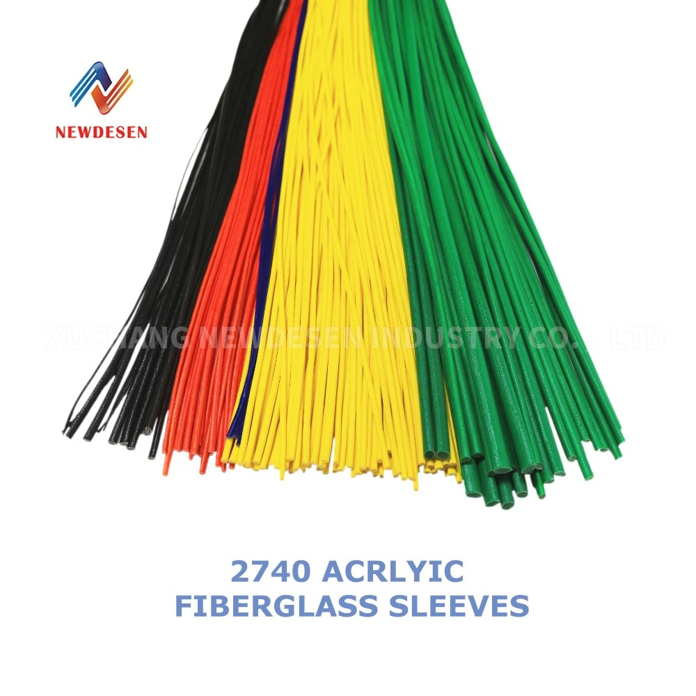 Silicone Coated Fiberglass Sleeving for Cable Wire2740