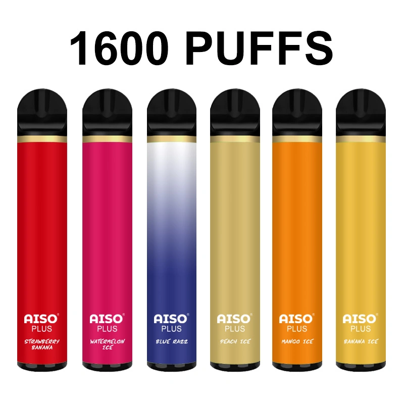 2022 1600 Puffs Einweg elektronische Zigarette Einweg Vape Pen mit 5,3ml eJuice