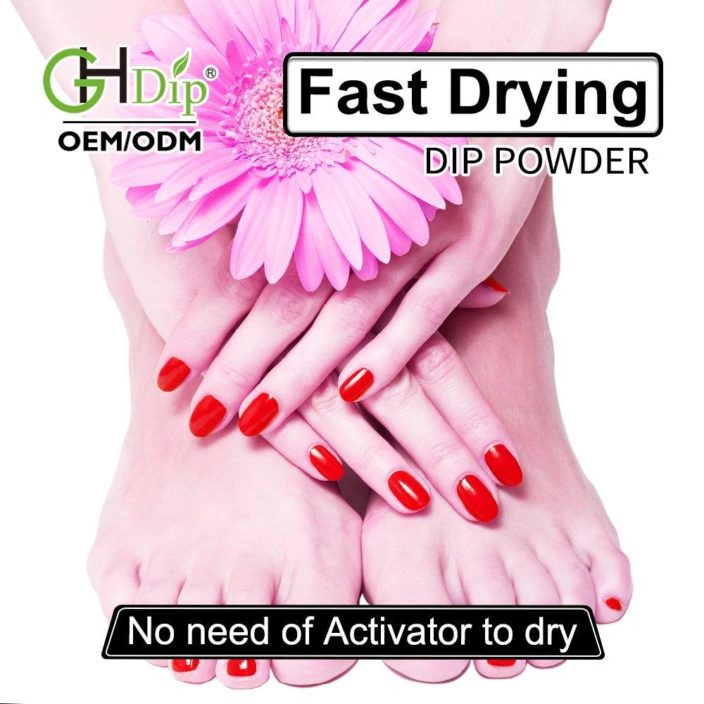 Acrylic DIP Nails Color Match 3 in 1 Fast Drying Dipping Powder