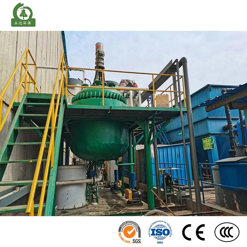 Yasheng Chine Fournisseurs d'équipements de déshydratation de boues Séchoir à lames creuses Machine de séchage Équipement de traitement des boues pour le traitement des boues d'huile de palme.