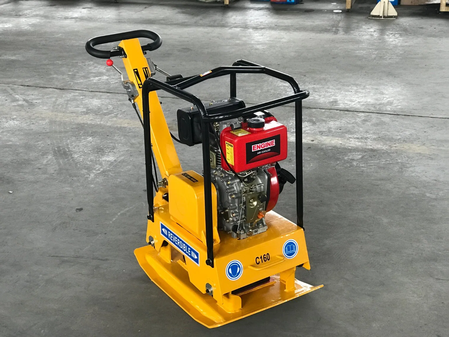 Hot Sale Plate Compactor with Kama Diesel Engine C160 Plate Compactor