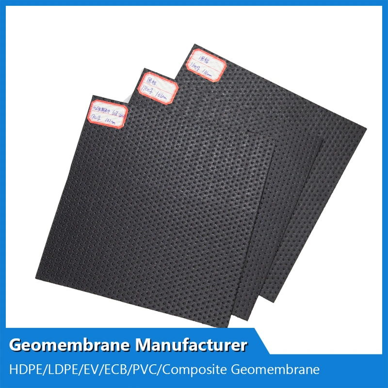 China HDPE Geomembrane Hersteller für Landwirtschaft / Reservoir / Trinkwasser Pool / Lagerung Teich / Abfallrückstände Bestrahlungsfeld/Versickerung des Bewässerungssystems