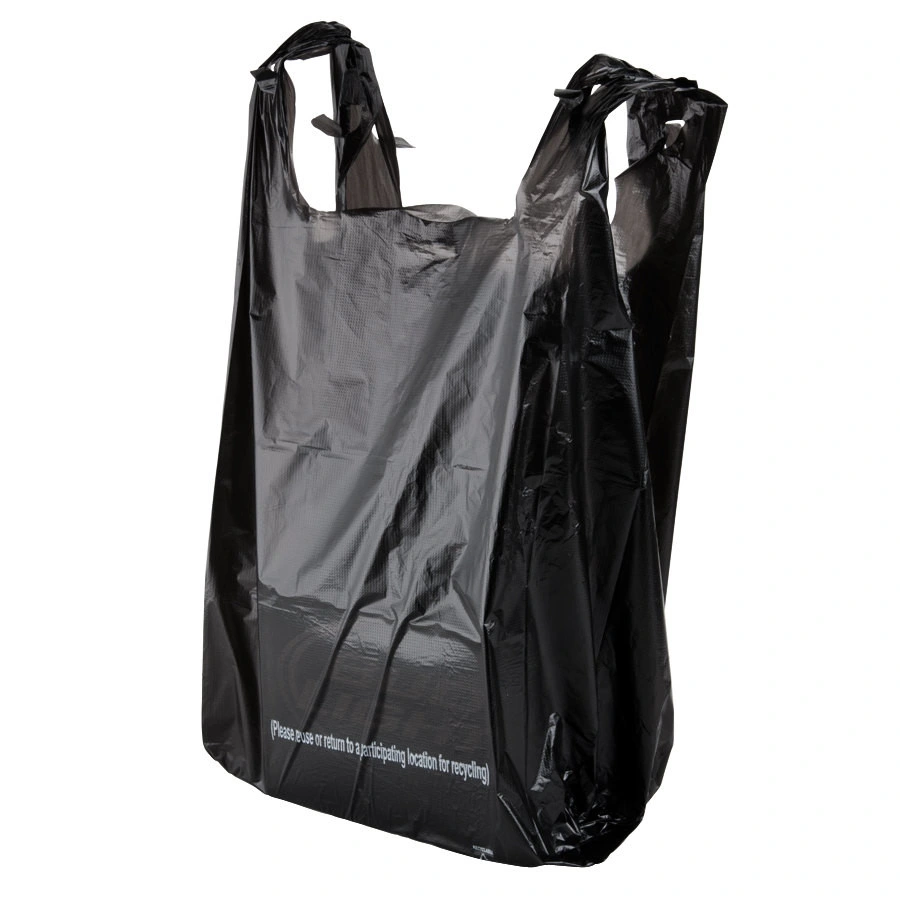 Customized HDPE LDPE PE Plastic Black Printing Large Big Heavy Duty Trash Bag Biodegradable 50 Gallon 60 Gallon Rubbish Bag Garbage Bags